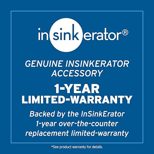 InSinkErator Blende weiß für pneumatischen Drucktaster / Balgtaster – SinkTop Switch Push Button STC-WHT - 5