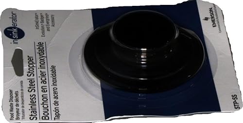 InSinkErator Verschlussstöpsel / Spülenverschlussdeckel Edelstahl poliert (STP-SS) - 7